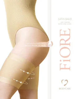 Fiore Satin Band saténový pásek proti otlakům barva:nude