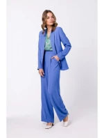 S331 Halenka bez rukávů - modrá S331 Halenka bez rukávů - modrá