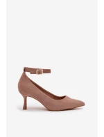 Devoria lodičky s ekosemi tmavě béžové