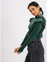 Halenka DHJ BZ 6533B.85 tmavě zelená