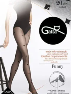 FUNNY - 09 DÁMSKÉ PUNČOCHOVÉ KALHOTY Z LYCRY