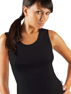 Černá dámská košilka Emili Sara XXL-XXXL