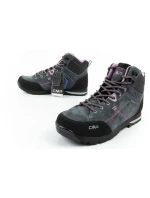 CMP Alcor dámské trekové boty kožené odolné nepromokavé kotníkové boty šedé dámské