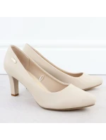 Dámské lodičky na podpatku s pásky Sergio Leone 1459