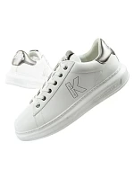 Karl Lagerfeld pánské tenisky Kapri z přírodní kůže bílé