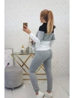 Sada s potiskem Sama černá+šedá