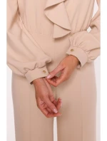 Dámský overal S420  béžový -  Stylove