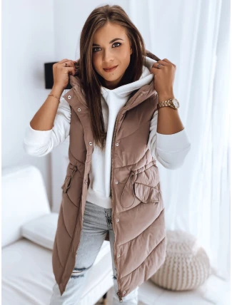 Dámská prošívaná vesta GAMIS růžová FashionStreet TY3292 Dámská prošívaná vesta GAMIS růžová FashionStreet TY3292