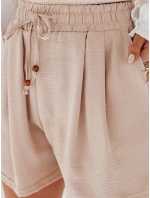 Dámské látkové šortky SUMMER TRIP khaki FashionStreet SY0435