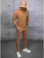FashionStreet pánská tepláková souprava velbloudí barvy AX0684