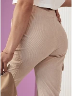 Dámské tepláky FLAYON béžové FashionStreet UY2059