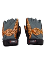 Tělocvičné rukavice Oragne/Gray W HMS RST03 r.M dámské Tělocvičné rukavice Oragne/Gray W HMS RST03 r.M dámské