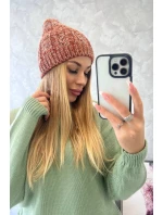 Fleecová čepice Melisa K241 červená Fleecová čepice Melisa K241 červená