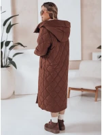 Dámská zimní bunda LIKEMIRA prošívaná hnědá FashionStreet TY4927 Dámská zimní bunda LIKEMIRA prošívaná hnědá FashionStreet TY4927