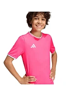 Dětské tričko adidas Entrada 26 Jersey růžové KE9846 Dětské tričko adidas Entrada 26 Jersey růžové KE9846