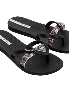 Ipanema dámské žabky Kirei módní pohodlné černé na pláž dámské