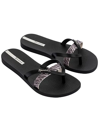 Ipanema dámské žabky Kirei módní pohodlné černé na pláž dámské