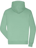 Daiber 8034 Pánská mikina s kapucí "Lounge" 02.8034 jade green