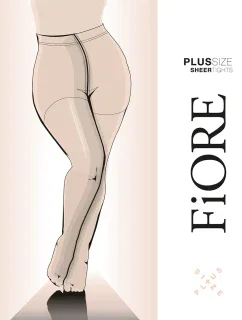 Fiore Plus Size 20 DEN C5120 barva: světle přírodní