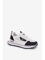 Dámské Sportovní Boty Na Platformě Big Star RR274A223 HI-POLY SYSTEM Bílá-Černá