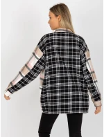 Košile DN KS 3841.02 černá a béžová