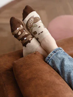 Kakaové nohy 005-022 Světle béžová - Více