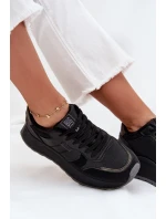 Dámské zateplené tenisky na platformě Big Star HI-POLY SYSTEM – černé