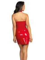 Dámské sexy šaty V-9119 Červená - Axami