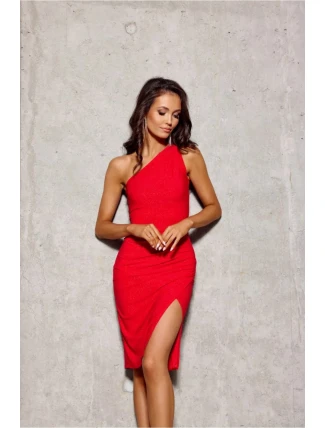 Večerní šaty SUK0406 červené - Roco Fashion Večerní šaty SUK0406 červené - Roco Fashion
