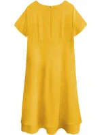 Žluté trapézové šaty (436ART) Žluté trapézové šaty (436ART)