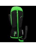 REUSCH Ben Mitten dětské zimní rukavice, zateplené, nepromokavé, černé/zelené (62/85/408/7716) REUSCH Ben Mitten dětské zimní rukavice, zateplené, nepromokavé, černé/zelené (62/85/408/7716)