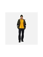 Pánská mikina ROSSIGNOL BLACKSIDE MIX FZH FLEECE, žlutá
