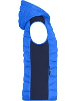 Daiber JN 1327 Dámská strečová fleecová vesta 02.1327 blue/navy