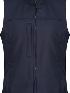 Regatta TRA 790 Dámská 2-vrstvá softshellová vesta „Flux“ 36.A790 navy