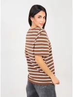 Tričko RV TS A1087.74 světle hnědé Tričko RV TS A1087.74 světle hnědé