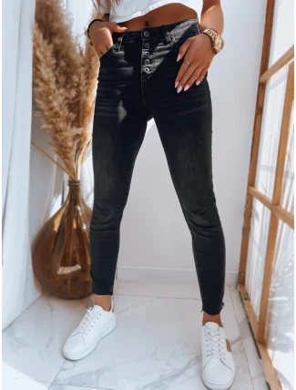 Dámské džíny KAMELIA black FashionStreet UY1381