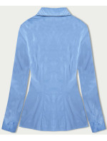 Světle modrá klasická košile s límečkem (M-8871)