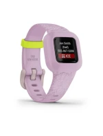 Dětský sportovní náramek Garmin Vivofit Jr.3 Lilac Floral