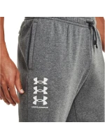 Pánské tričko Rival Fleece 3Logo Jogger M 1357131 012 - Under Armour Pánské tričko Rival Fleece 3Logo Jogger M 1357131 012 - Under Armour