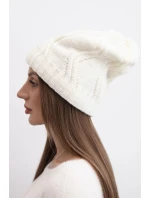Čepice s polarovým fleecem Sylwia K244 ecru