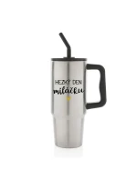 HEZKÝ DEN MILÁČKU - stříbrný cestovní termohrnek 900 ml