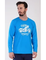 Pánské pyžamo dlouhé Motocykl