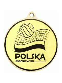 Zlatá medaile - běh - laserem gravírovaná ocelová medaile - RMI