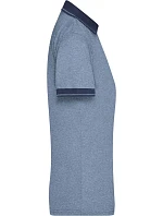 Daiber JN 705 Dámské žerzejové melírované polo 02.0705 blue melange/navy