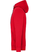 Daiber JN 963 Pánská mikina s kapucí "Lifestyle" 02.0963 red/grey heather