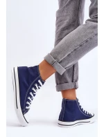 Dámské Klasické Vysoké Boty Modré Remos Dámské Klasické Vysoké Boty Modré Remos