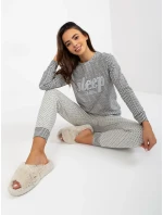 Pyžamo BR PI 9113 šedé