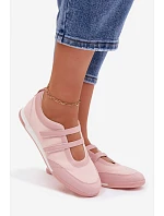 Sportovní dámské baleríny růžové - Farvessa