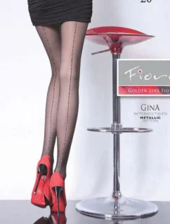 GINA Pletené punčocháče 20