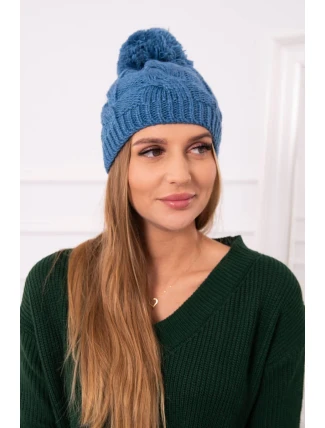 Fleecová čepice Stefania K278 denim Fleecová čepice Stefania K278 denim